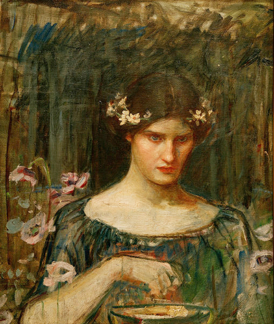 Study for Medea by John William Waterhouse